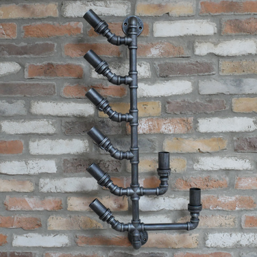 Pipe Wall Bottle Holder