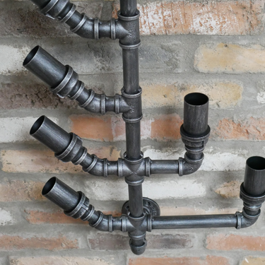 Pipe Wall Bottle Holder
