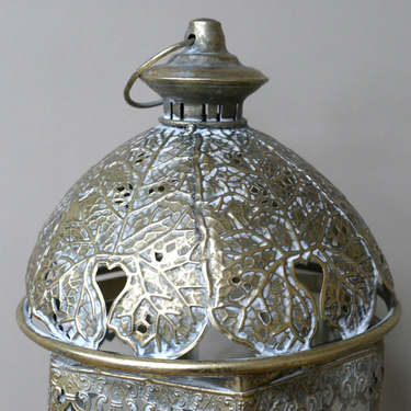 Gold Metal Lantern