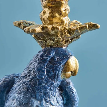 Pair Of Parrot Candle Holder