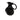 Black  Breasts Jug / Vase