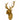 Large Antique Gold Stag Wall Head