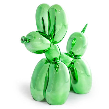 Large Electro Green Balloon Dog
