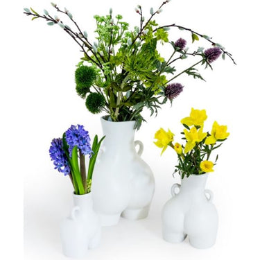 Matt White Large "Love Handles" Booty Vase