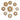 Set of 9 Assorted Ornate Gold Framed Mirrors