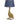 Gold Goose Table Lamp with Grey Shade