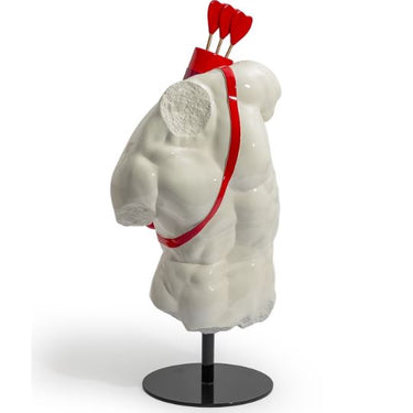 Cupid Torso Bust on Black Base