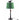 Palm Tree with Climbing Monkey Table Lamp with Green Shade