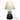 Gentry Labrador Table Lamp, Grey Shade