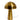 Brushed Brass Mushroom Table Lamp