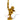 Gold Standing Cherub Table Lamp