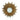 Large Gold Sun Mirror