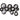 Set of 12 Assorted Black Framed Convex Mirrors