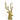 Gold Stag Head Candle Holder