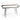 Metal & Wood Console Table