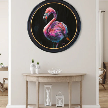 Flamingo Print 'Florrie' by Amy Ansell