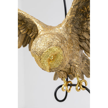 Gold Owl Pendant Lamp