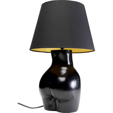 Black Booty Table Lamp