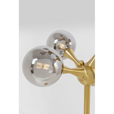 Atomic Balls Brass Floor Lamp
