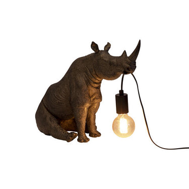 Sitting Rhino Table Lamp