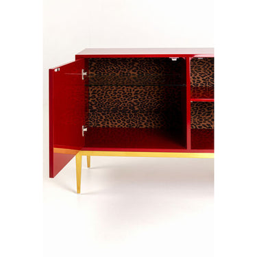 Lion Red Sideboard