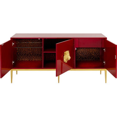 Lion Red Sideboard