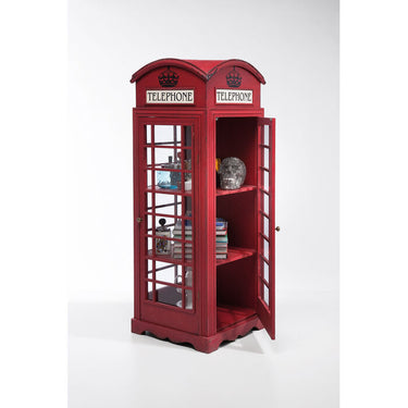 London Telephone Box Display Cabinet