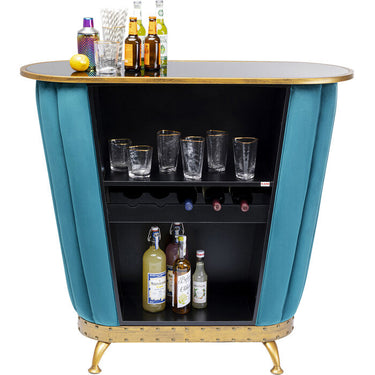 Gold & Blue Hollywood Bar