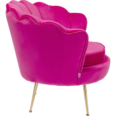 Water Lily Gold Pink Armchair