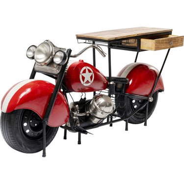 Red Motorbike Bar