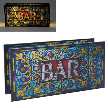 Stained Glass LED Light Long Bar
