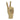 Peace Hand Gold