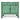 Light Green Cabinet 2 doors 3 drawers
