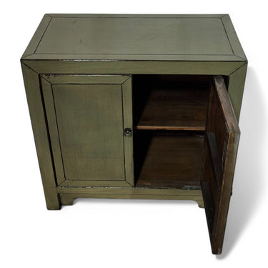 Green Small cabinet 2 doors
