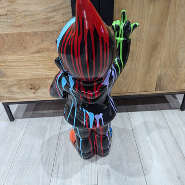 Black Drip Art Gnome