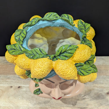 LADY LEMON BUST VASE