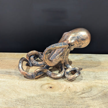 Bronze Octopus Wine Bottle Holder