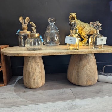 Mango Wood 110cm Coffee Table