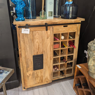 Industrial Wine Cabinet