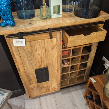 Industrial Wine Cabinet