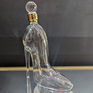 Clear Glass High-Heel Shoe Decanter 750ml