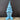 Bright Blue Heart Hands Gnome Medium