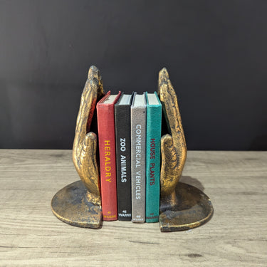 Gold Hands Bookends