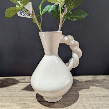 Twisted Handle Vase