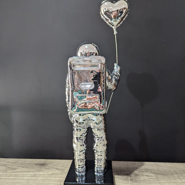 Astronaut Love Heart Balloon