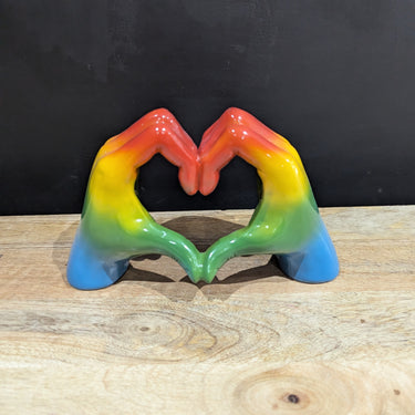 Rainbow Love Hands