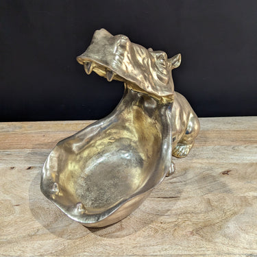 Gold Hungry Hippo Storage Bowl