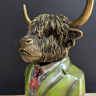Highland Cow Bust
