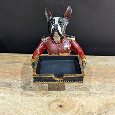 French Bulldog Card Holder/Sweet Tray