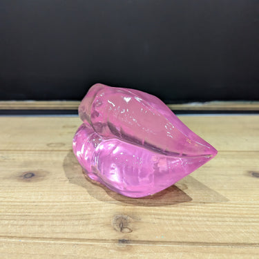 Translucent Pink Lips Ornament / Paperweight